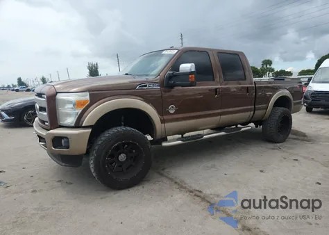 2011 Ford F350 Super Duty из США, поврежденный, VIN 1FT8W3BTXBEA45706